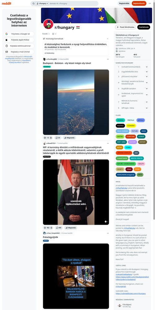 Reddit/r/hungary
